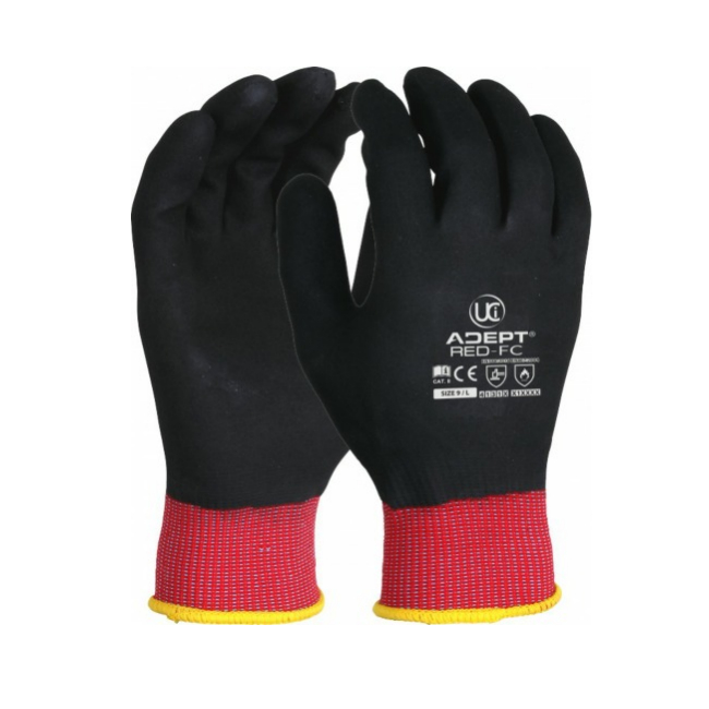 UCi Adept FC NFT Nitrile Fully Coated Gloves