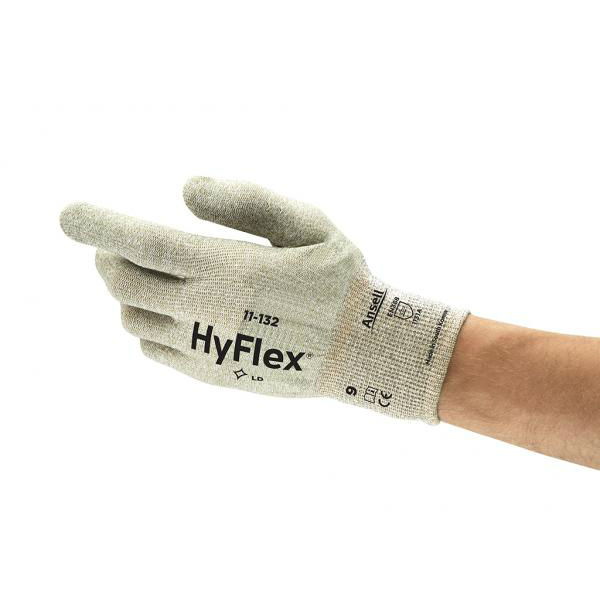 Ansell HyFlex 11-132 Lint-Free Antistatic Gloves