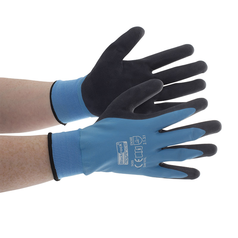 Blackrock 54309 Watertite Latex-Coated Water-Resistant Gloves
