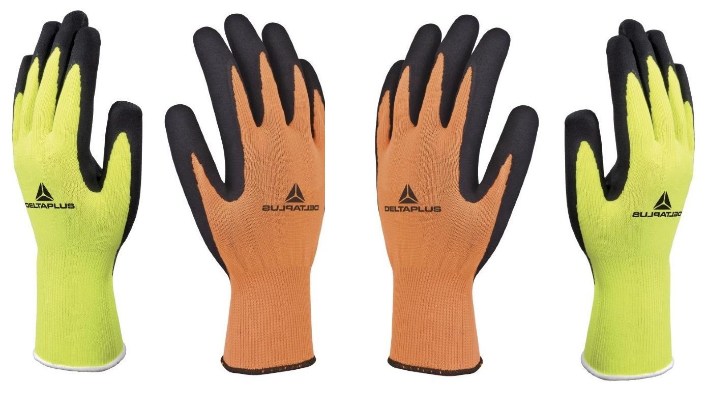 Delta Plus VV733 Gloves are available in two different, distinct colour designs Colours available