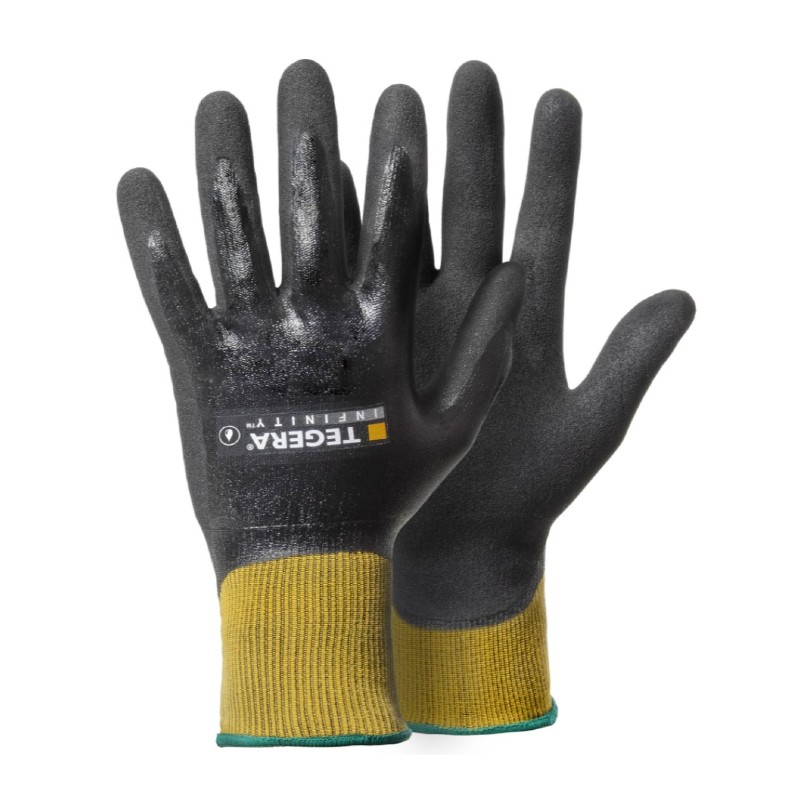 Ejendals Tegera 8804R Infinity Nitrile Coated Contact Heat Resistant Gloves