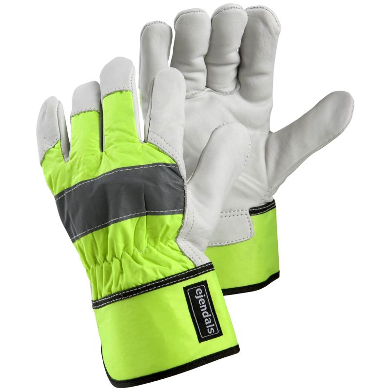 Ejendals Tegera 198 High Visibility Work Gloves Gloves.co.uk