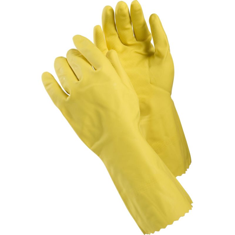Ejendals Tegera 8150 Yellow Chemical Resistant Latex Gloves