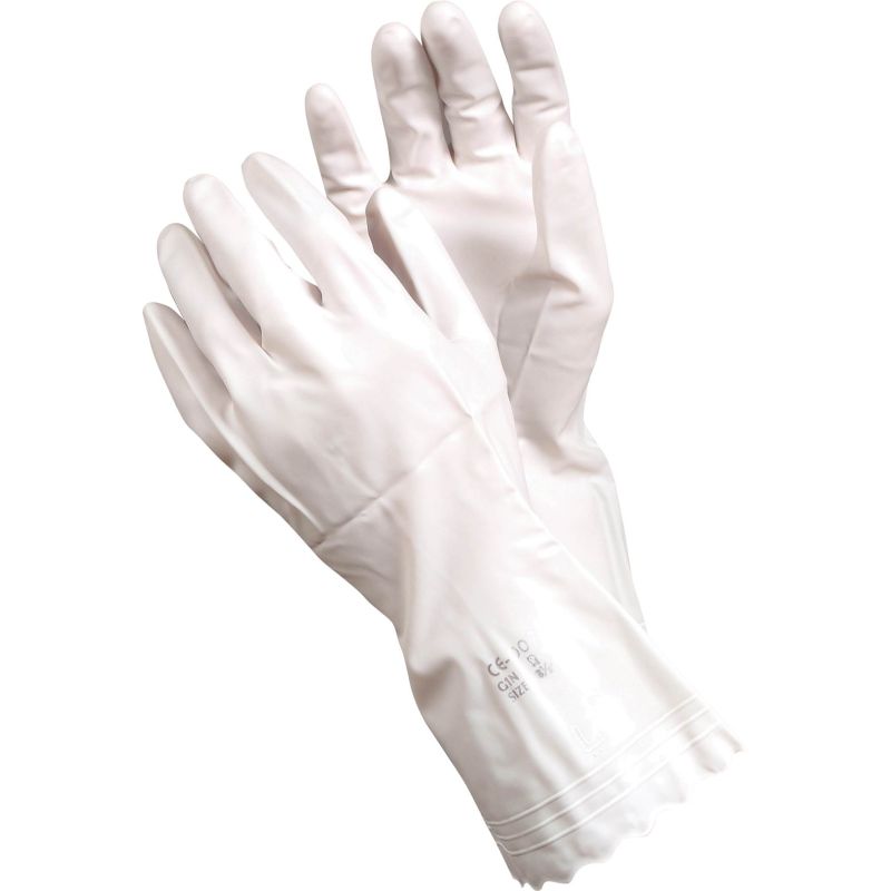 Ejendals Tegera 8190 Unflocked PVC Chemical Resistant Gloves
