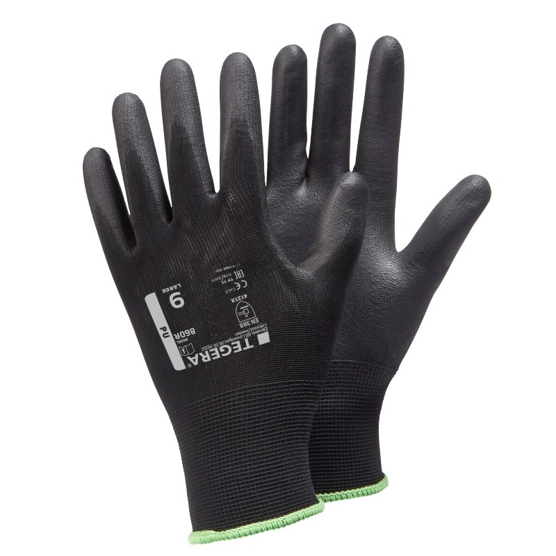Ejendals Tegera 860R PU Coated Medium Weight Safety Gloves