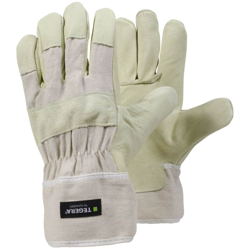 Ejendals Tegera 89 Beige Leather Utility Gloves