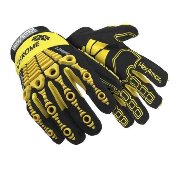 HexArmor Chrome Series 4025 Cut and Impact Resistant Gloves