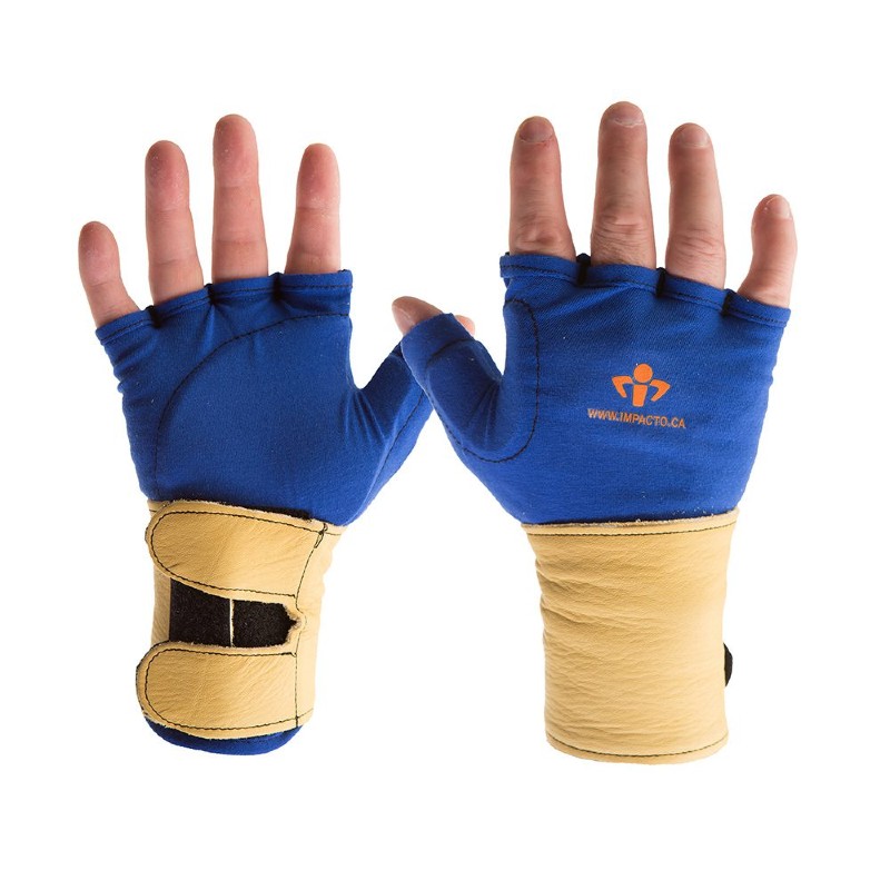 Impacto 71420 Glove Liners with Wrist Supports Gloves.co.uk