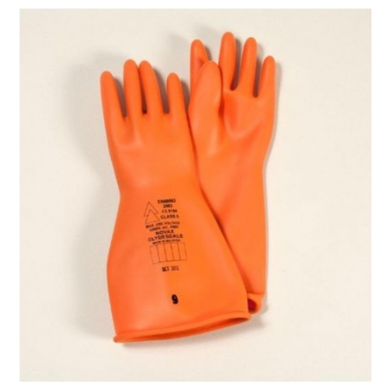 Clydesdale Rubber Non-Conductive Gloves Class 0
