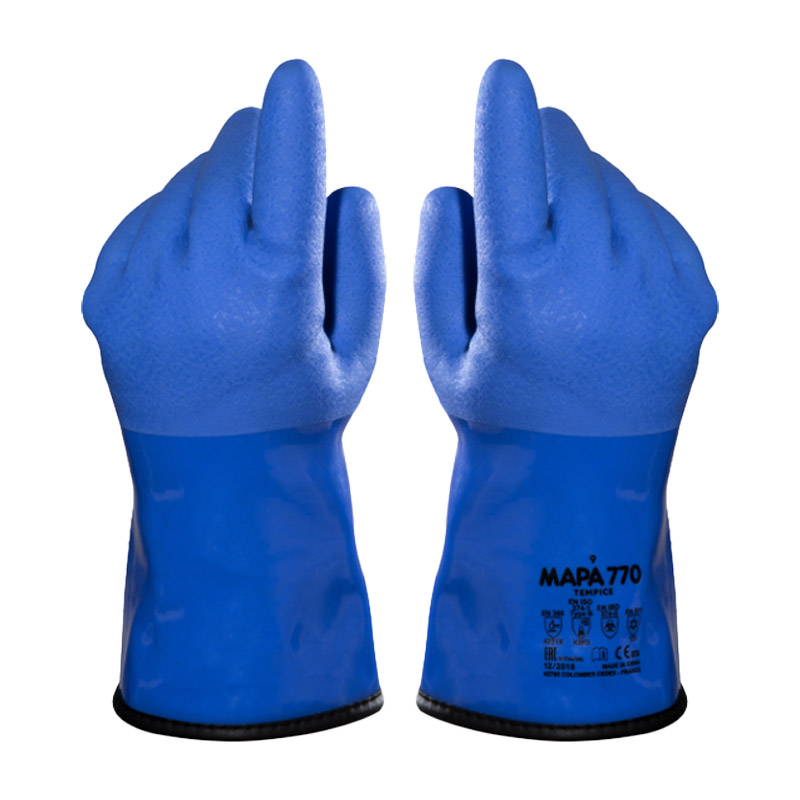 Mapa TempIce 770 Chemical-Resistant Waterproof Thermal Gauntlet Gloves