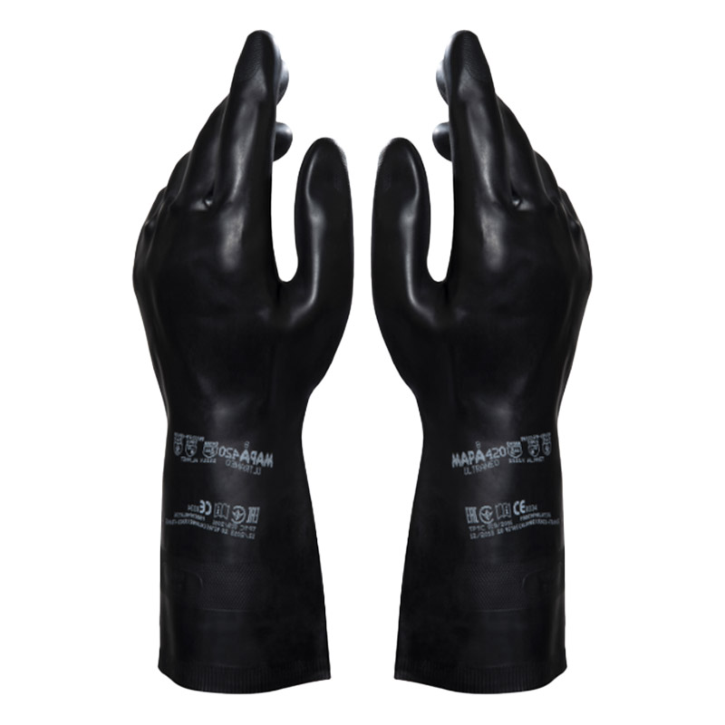Mapa UltraNeo 420 Neoprene Oil-Use Chemical-Resistant Gauntlet Gloves