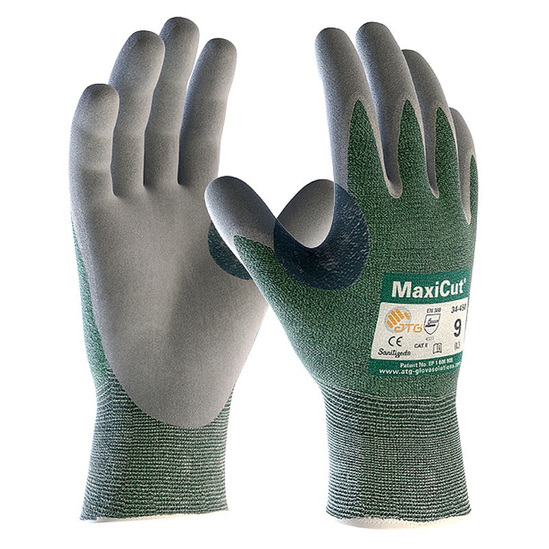 MaxiCut Palm-Coated Cut Level B Grip Gloves 34-450