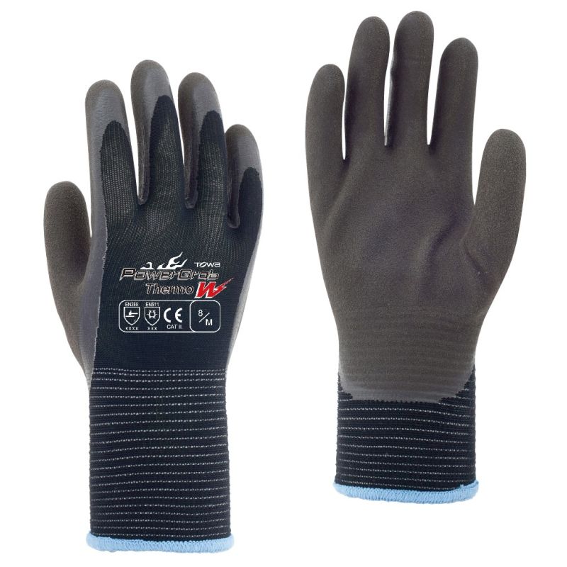 Towa PowerGrab TOW348 Water Resistant Thermal-Lined Gloves