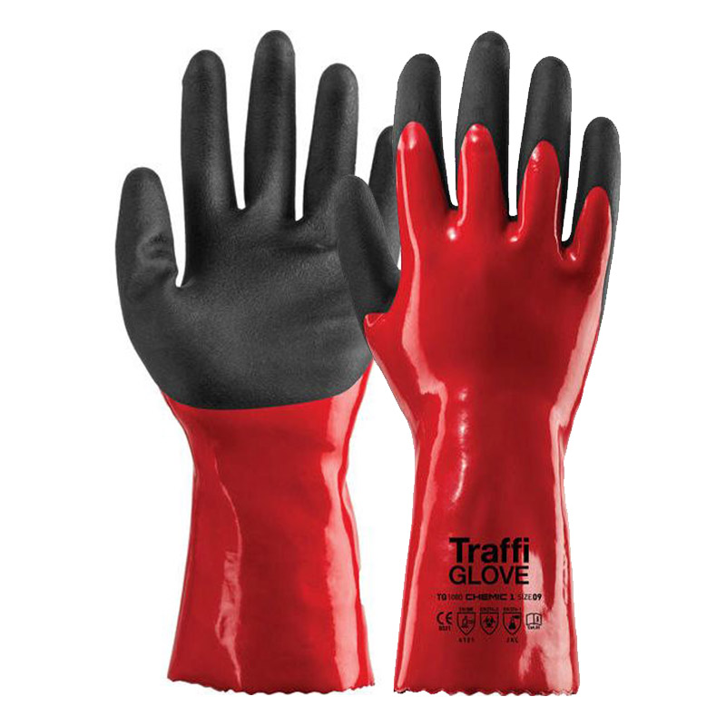 TraffiGlove TG1080 Chemic Cut Level 1 Chemical Resistant Gloves