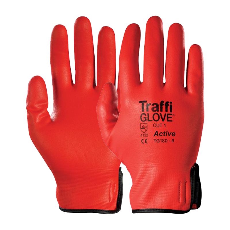 TraffiGlove TG180 Active Cut Level 1 Handling Gloves