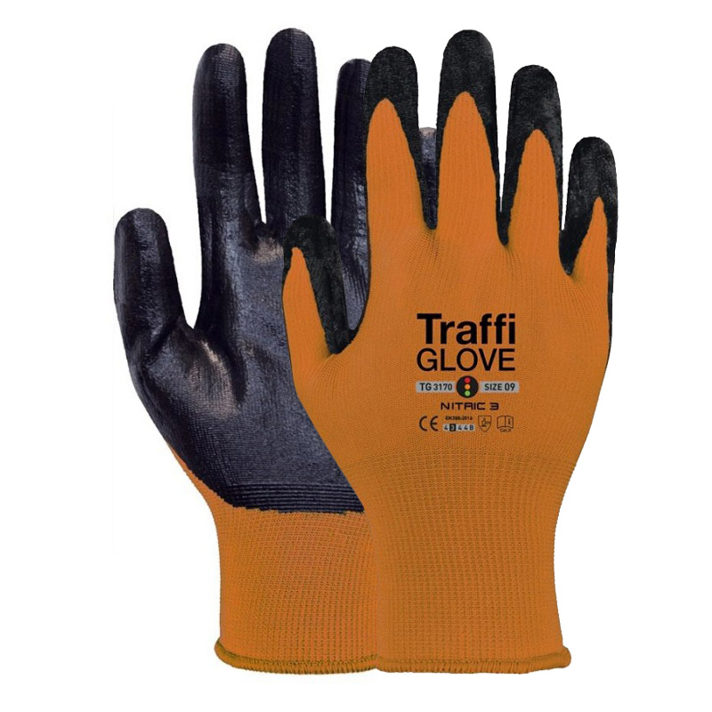 TraffiGlove TG3170 Nitric Cut Level 3 Gloves Gloves.co.uk