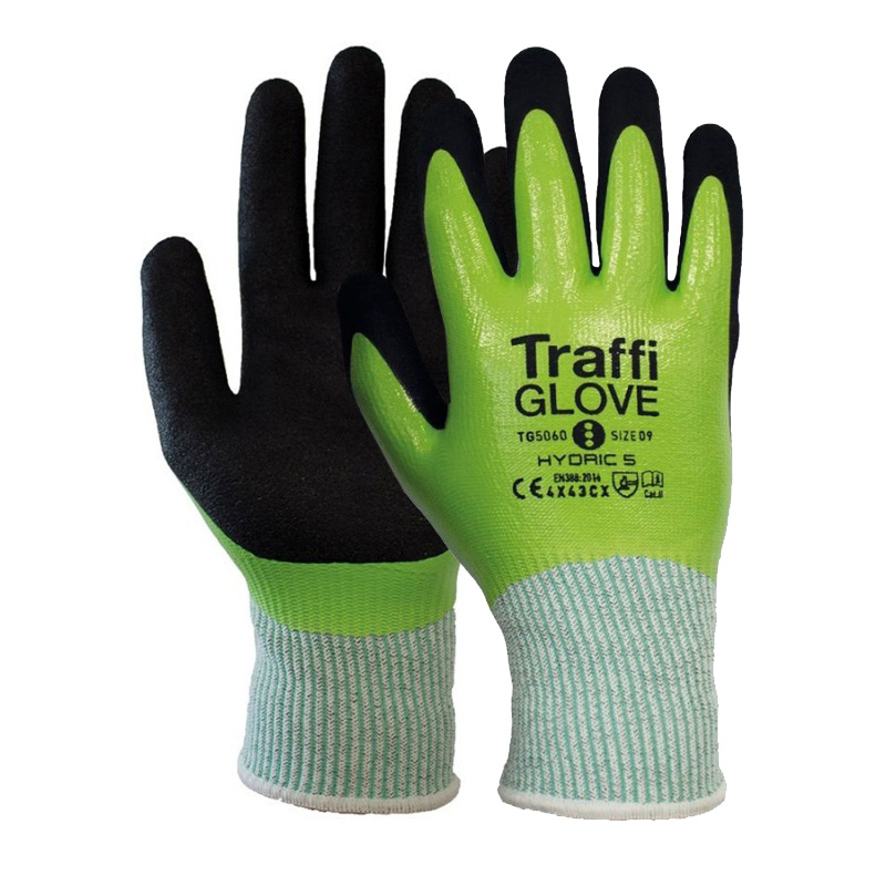 TraffiGlove TG5060 Hydric Cut Level C Water-Resistant Gloves