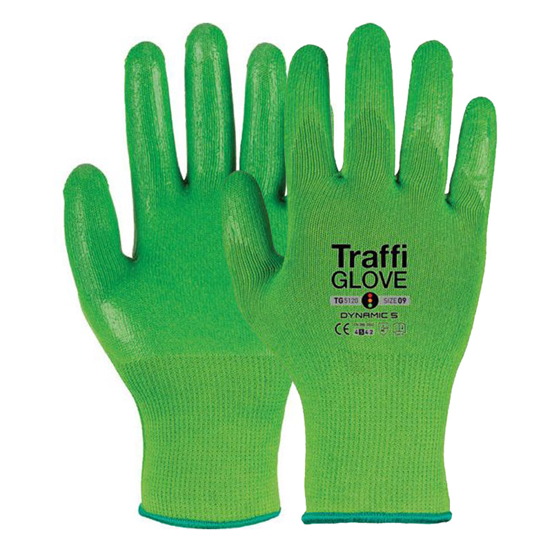 TraffiGlove TG5120 Dynamic Cut Level C Safety Gloves