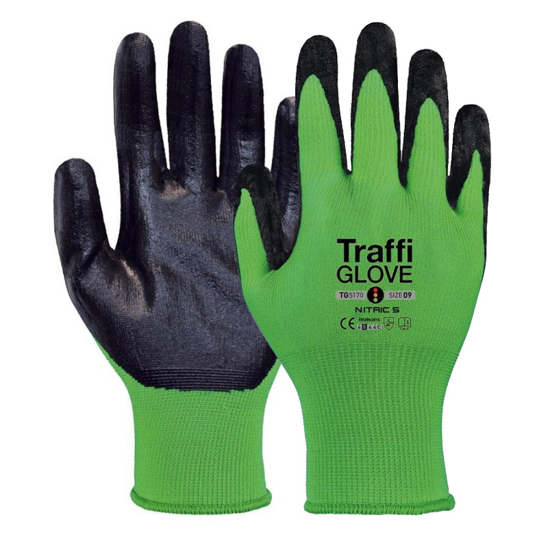 TraffiGlove TG5170 Nitric Cut Level C Safety Gloves