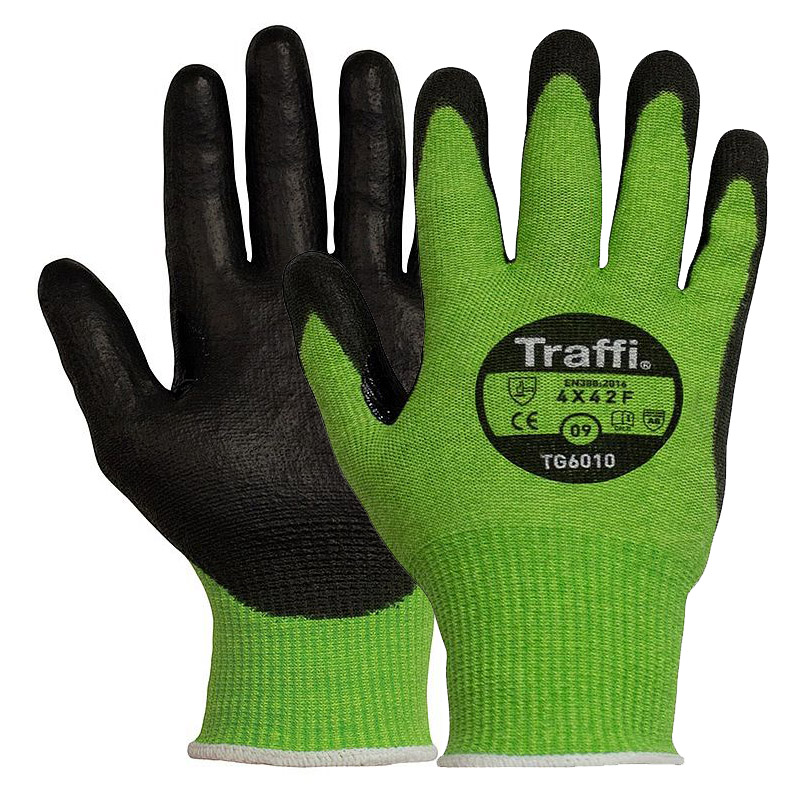 TraffiGlove TG6010 Level F Highly Cut Resistant Gloves