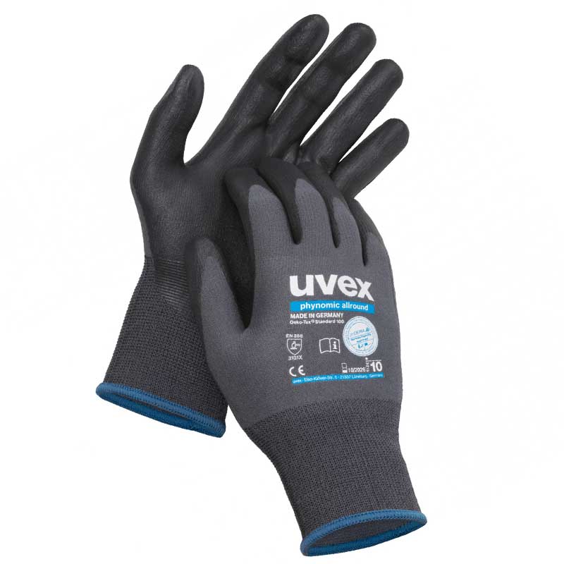 Uvex 60049 Phynomic Dirt Resistant Safety Gloves