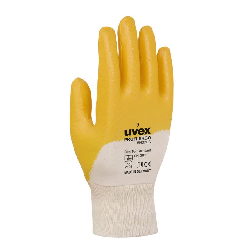 Uvex Profi Ergo ENB20A Oil Resistant Safety Gloves