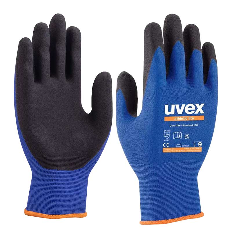 Uvex Athletic Lite Cooling Microfoam Work Gloves 60027