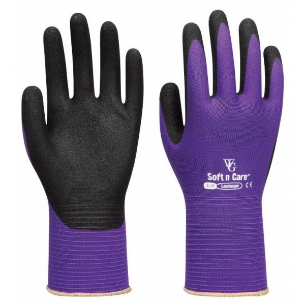 Towa Landscape Soft and Care TOW598 Purple Gardening Gloves