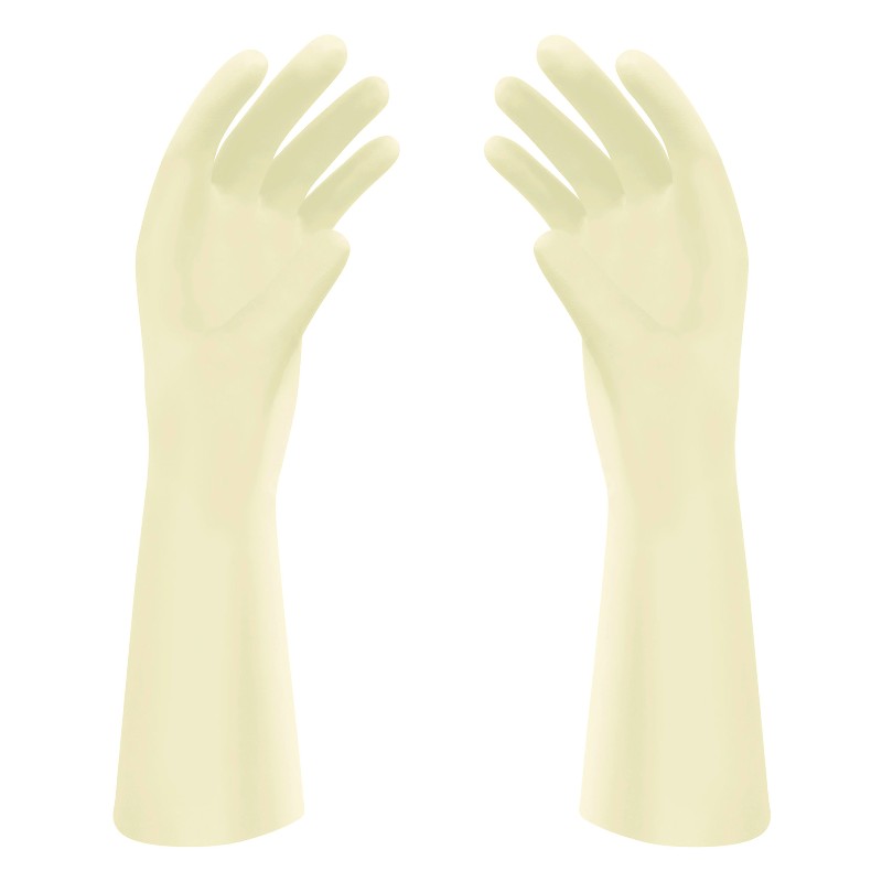 Meditrade 9041 Gentle Skin Superior OP Powder-Free Sterile Latex Medical Gloves (Box of 100)
