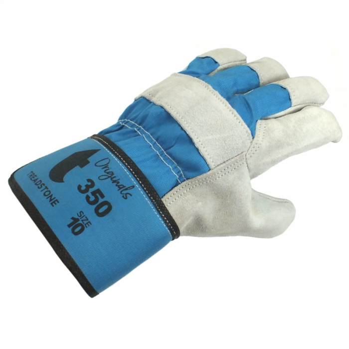 Treadstone Leather Onl-350 Chrome Rigger Work Gloves