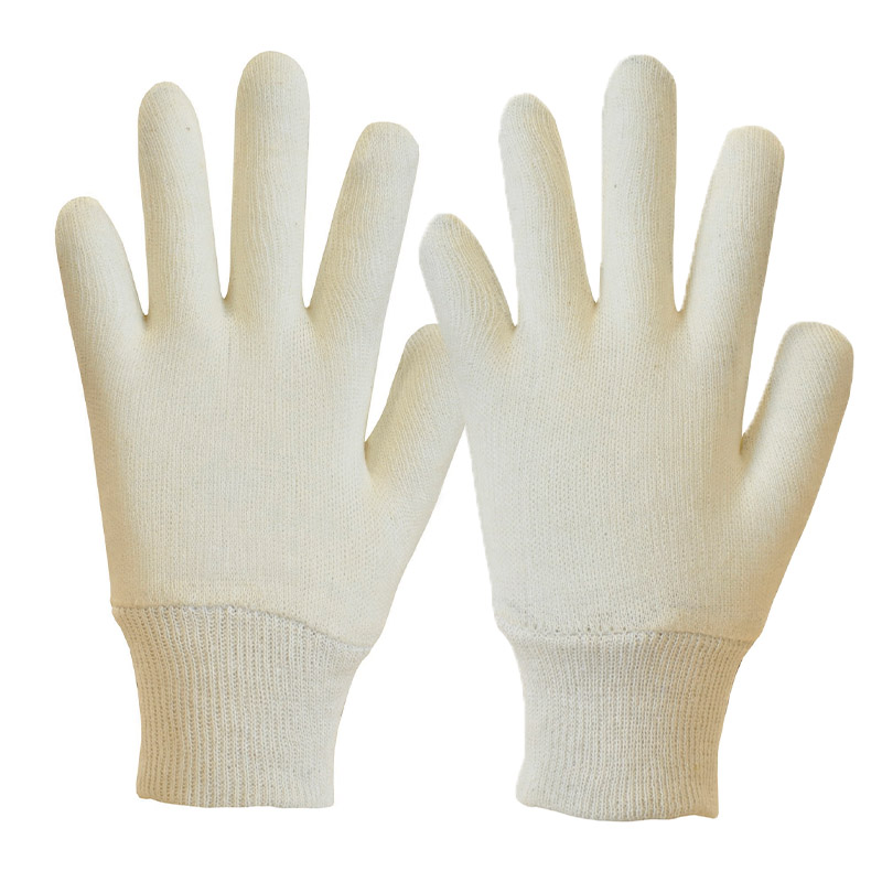 Polyco Knitted Cotton Stockinette Safety Gloves