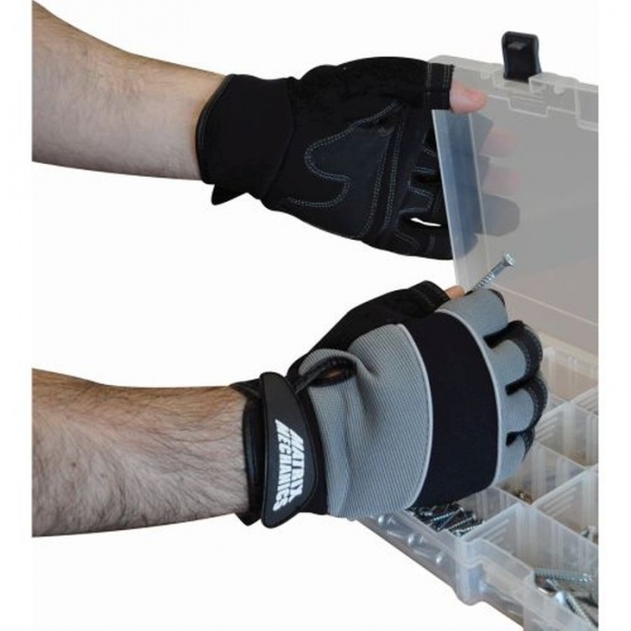thumbnail image 2 of Polyco Matrix D Grip Work Gloves (Size 7 / Small) | 12 Pairs | PVC Dot Palm | 80-MAT 2 of 6