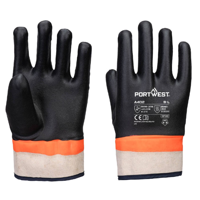 Portwest A402 PVC Dipped Gauntlets