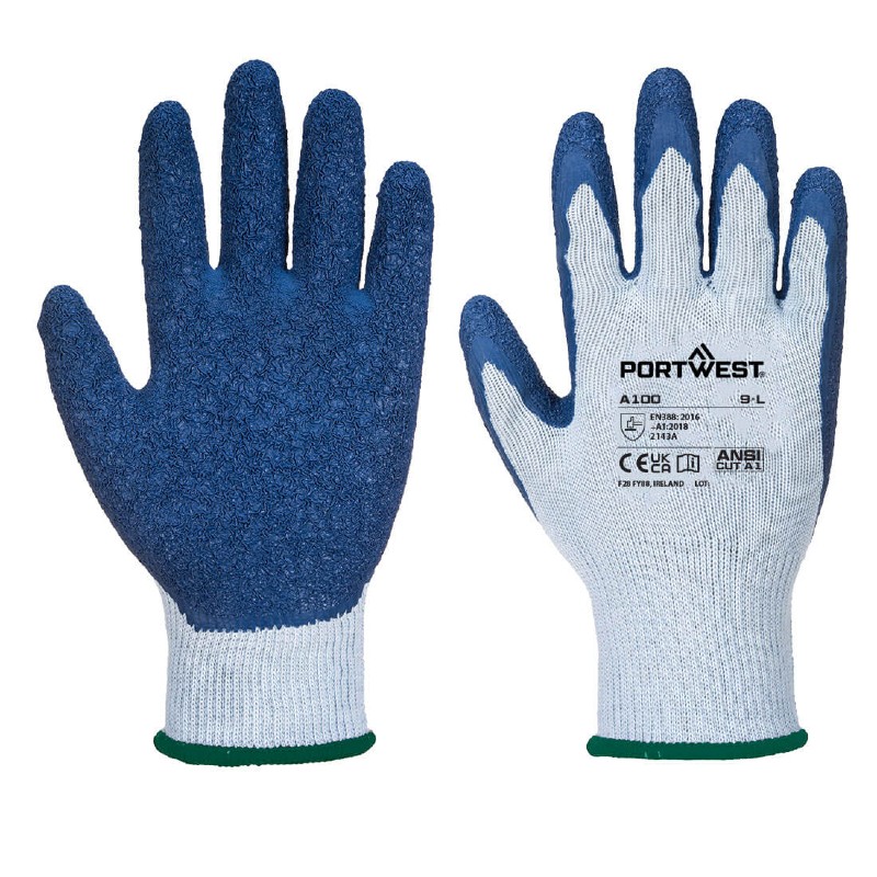 Portwest A100 Latex-Free Lightweight Grip Gloves