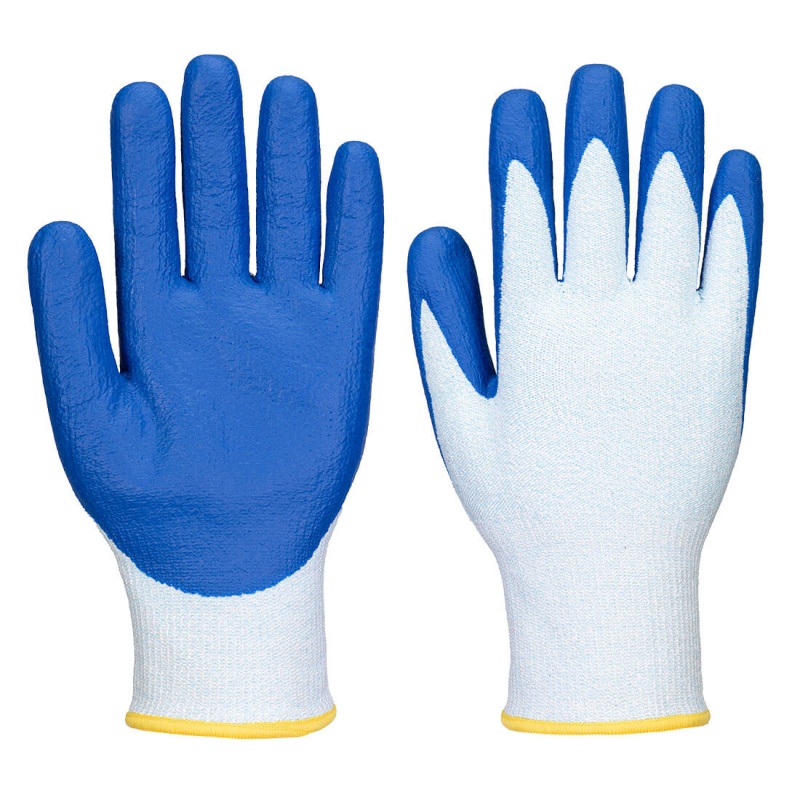 Portwest AP74 FD Cut Level C Nitrile-Coated  Food Safety Gloves (Blue)