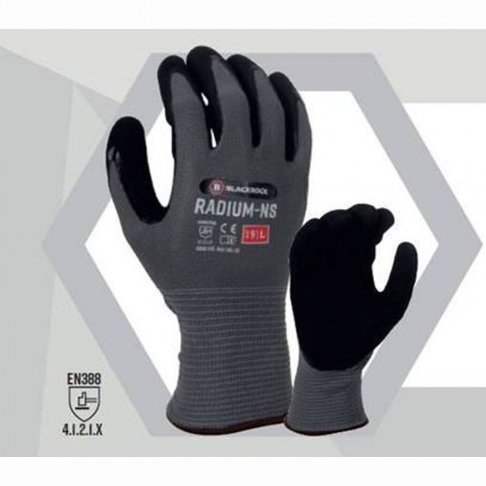 Blackrock BRG103 Radium Nitrile Oil-Use Grip Gloves