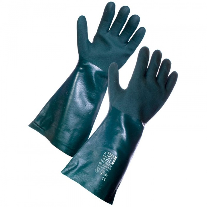 Supertouch 22833 PVC Double Dip Gauntlets (40cm)