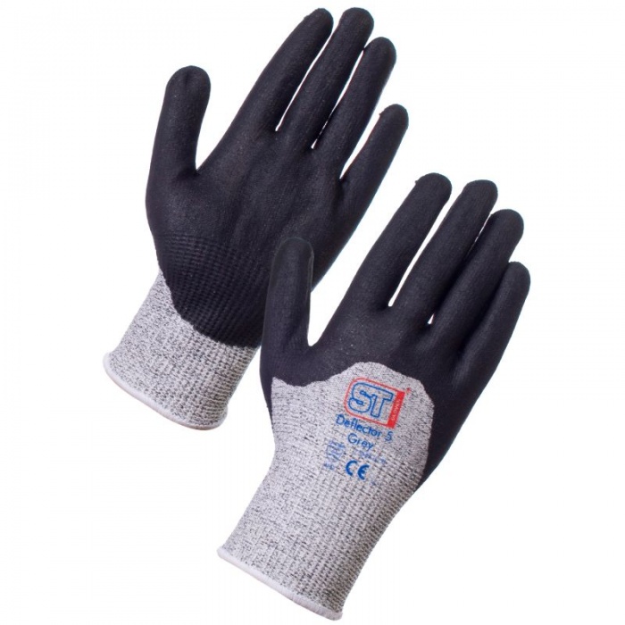 Supertouch TekHide Premium Rigging Durable Safety Leather Metal Handling Gloves