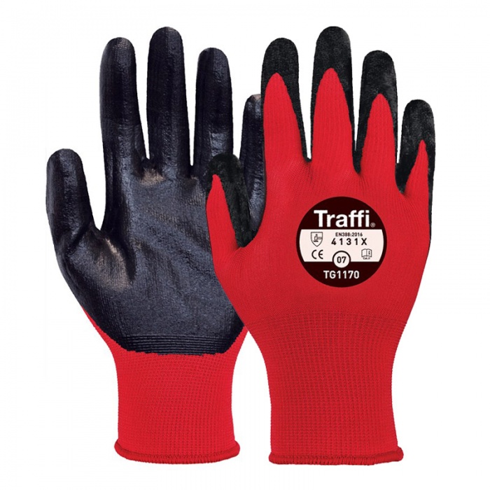TraffiGlove TG5070 Thermic Cut Level D Gloves Gloves.co.uk