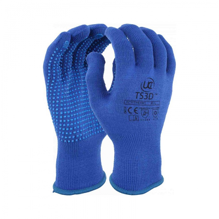 UCi TS3D PVC Dotted Thermal Insulation Winter Work Gloves