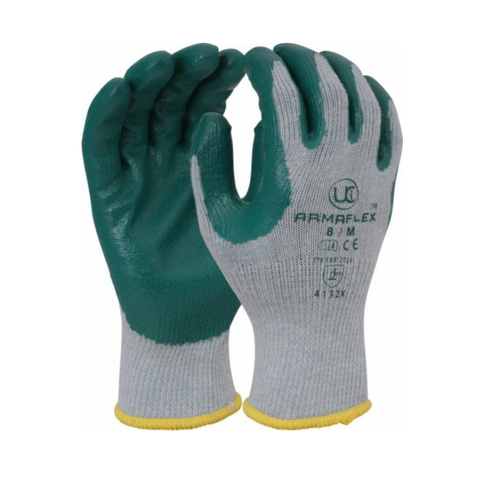 ArmaFlex Premium Polycotton Nitrile Palm-Coated Warehouse Gloves