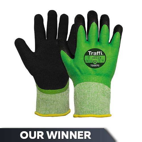 TraffiGlove X-Dura Level F Waterproof Thermal Safety Gloves
